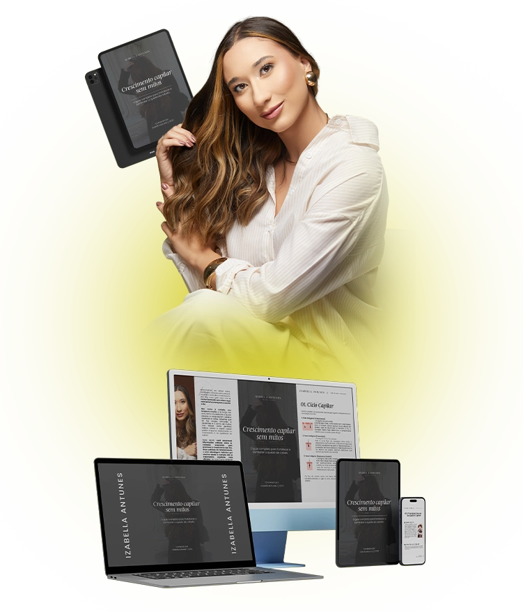 Izabella Antunes hair care digital products